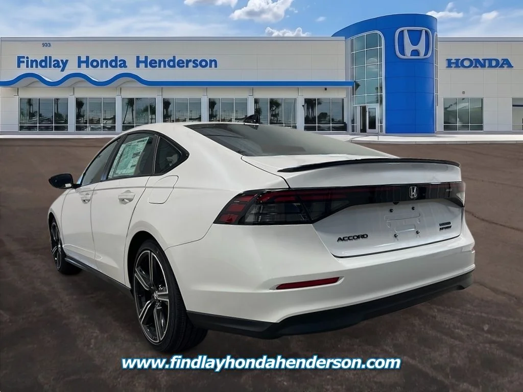 New 2026 Platinum White Pearl Honda Sport image 3