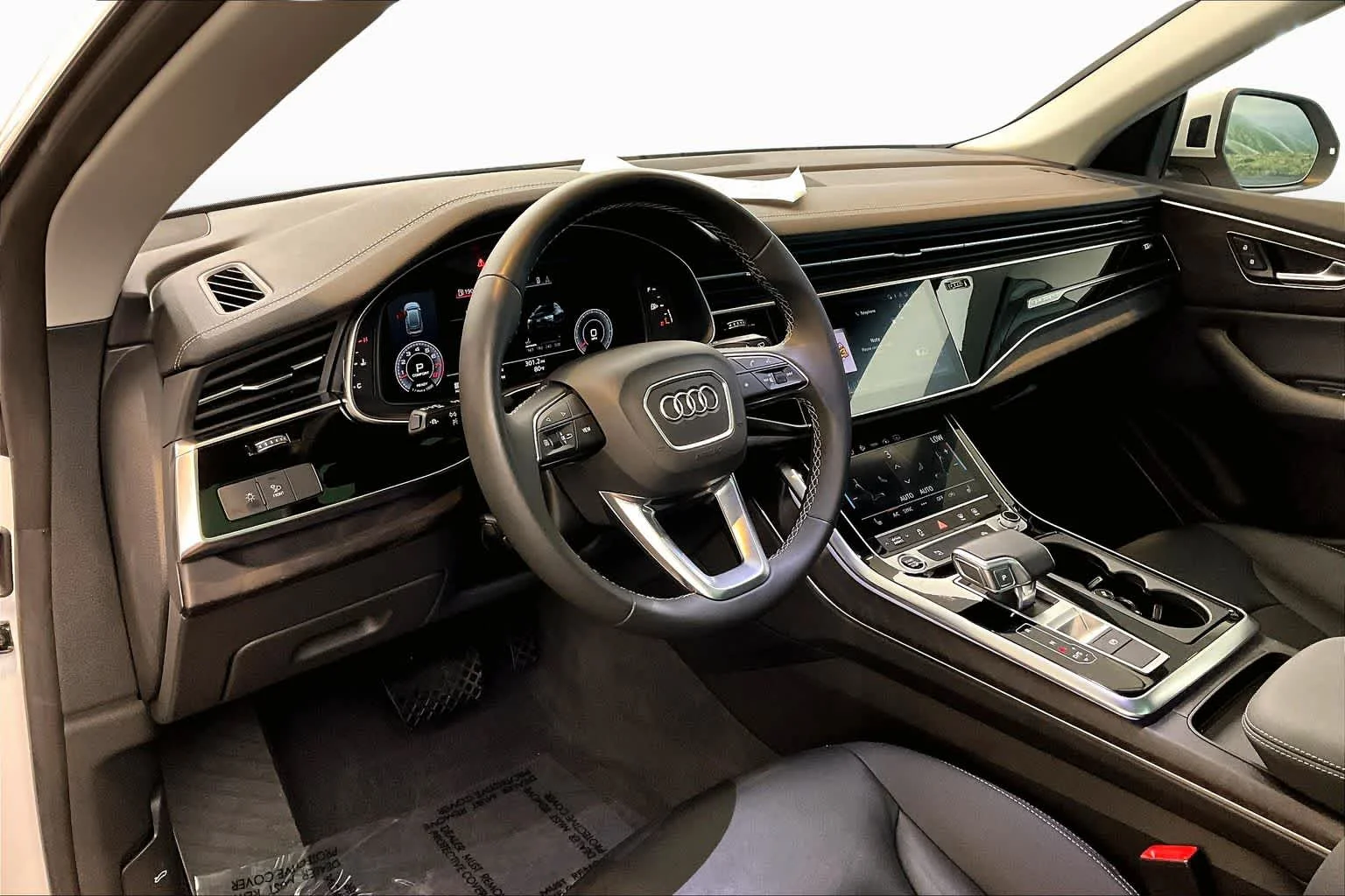 Used 2023 Glacier White Metallic Audi Premium image 18