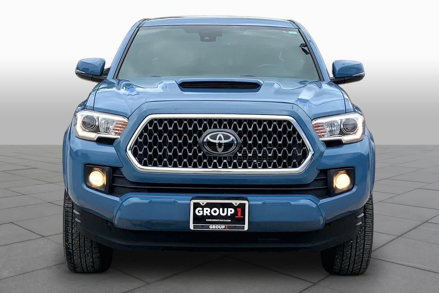 Used 2019 Cavalry Blue Toyota TRD Sport image 4