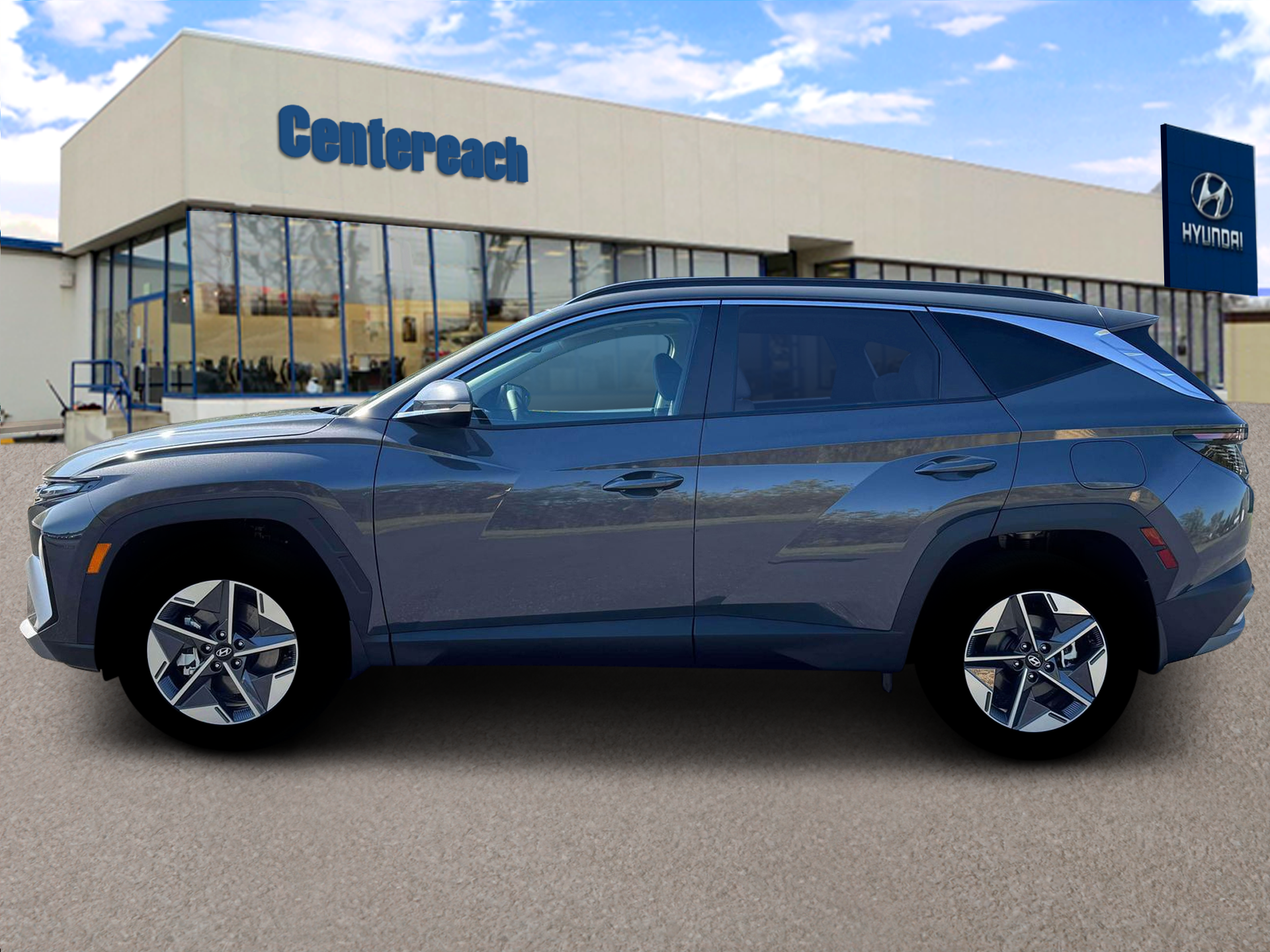 New 2026 Ecotronic Gray Hyundai SEL Premium AWD image 3