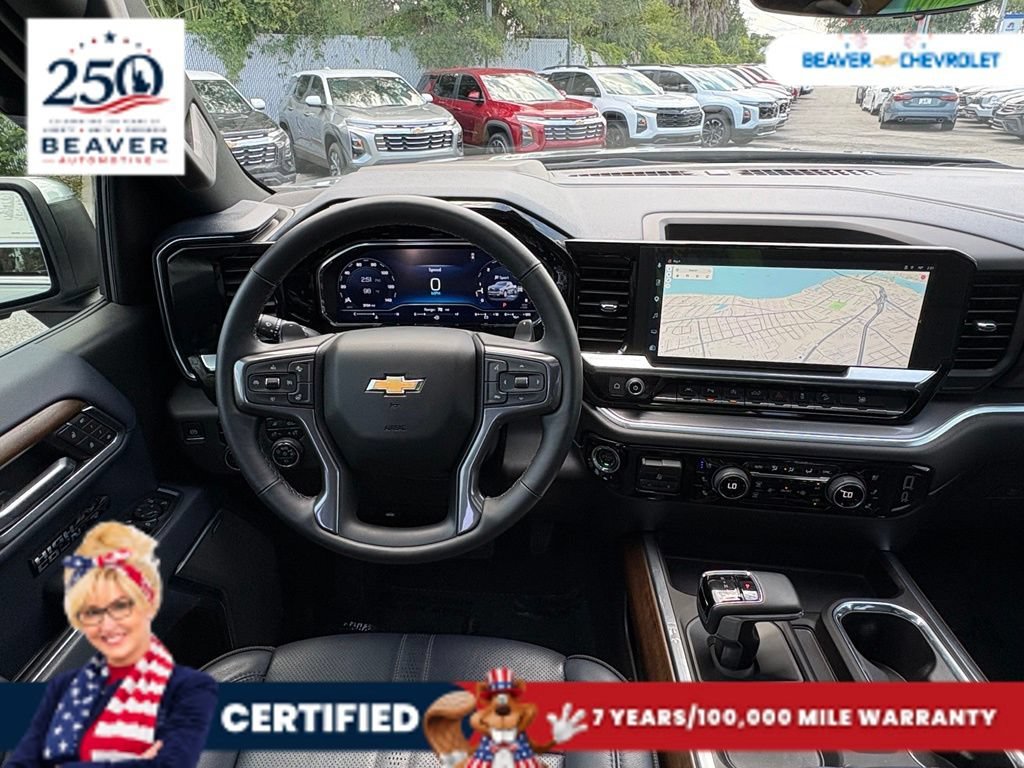 Used 2025 Sterling Gray Metallic Chevrolet High Country image 16