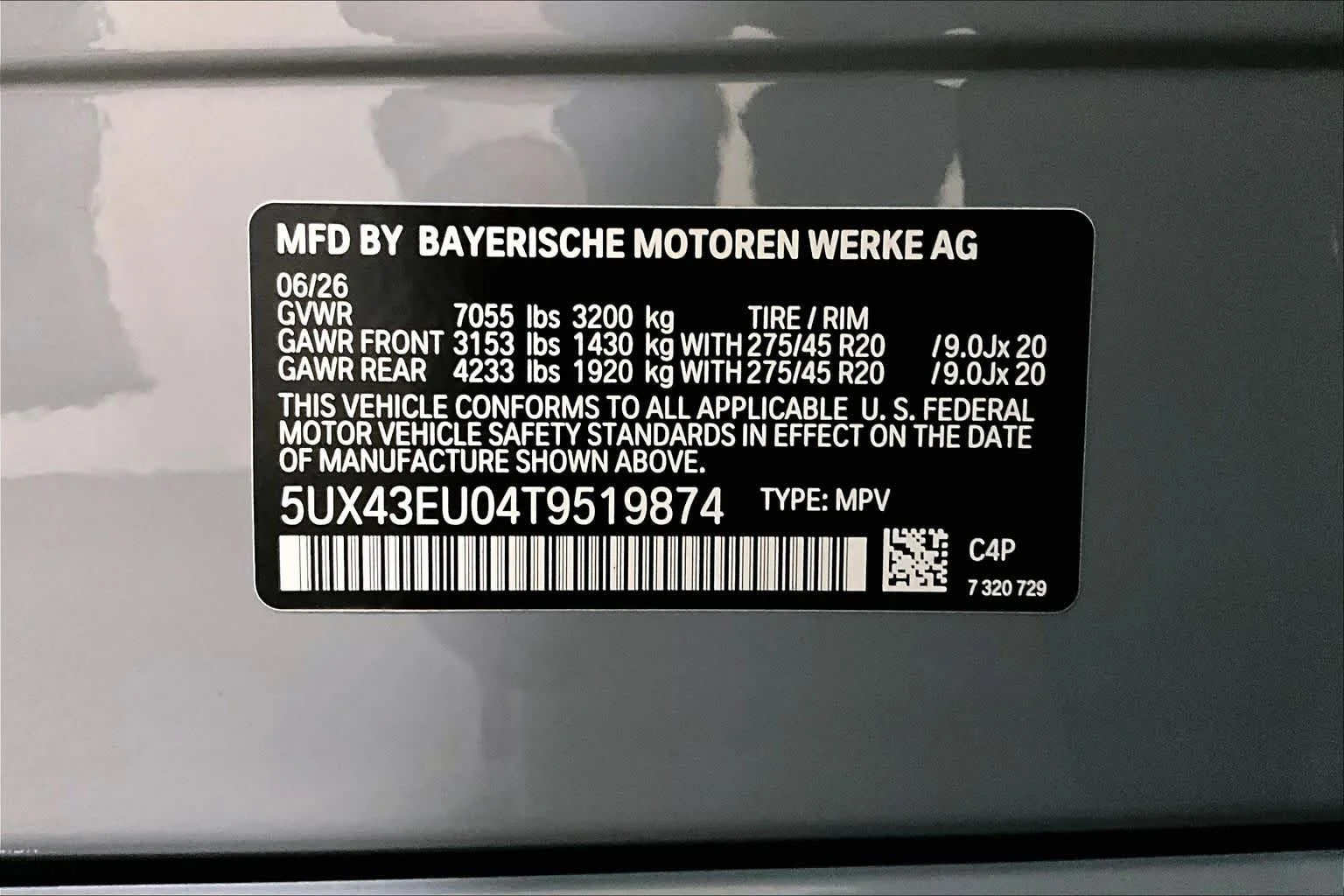 New 2026 Brooklyn Grey Metallic BMW xDrive50e image 12