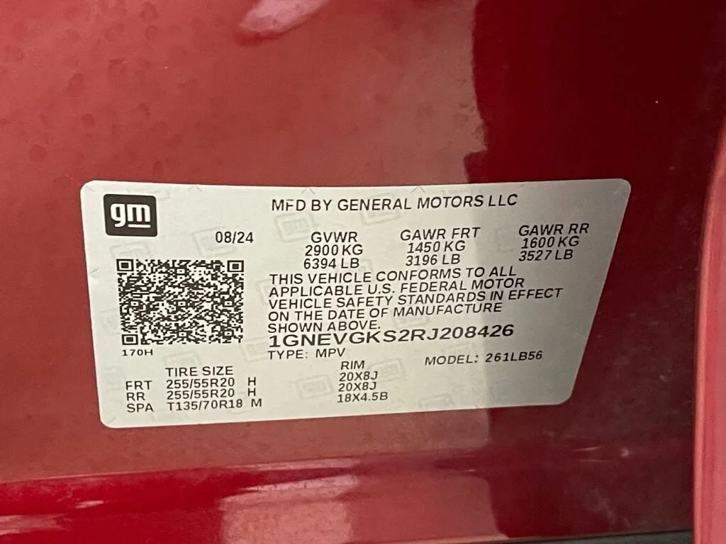 Used 2024 Radiant Red Tintcoat Chevrolet LT image 37