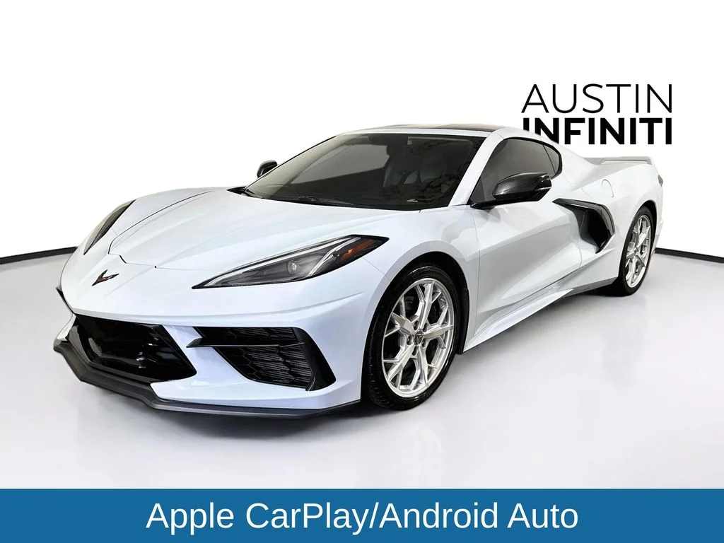Used 2023 White Chevrolet Stingray image 3