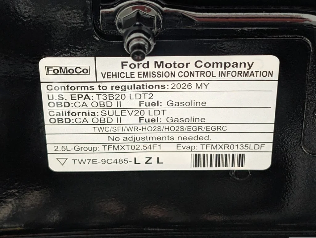 New 2026 Shadow Black Ford XLT image 24