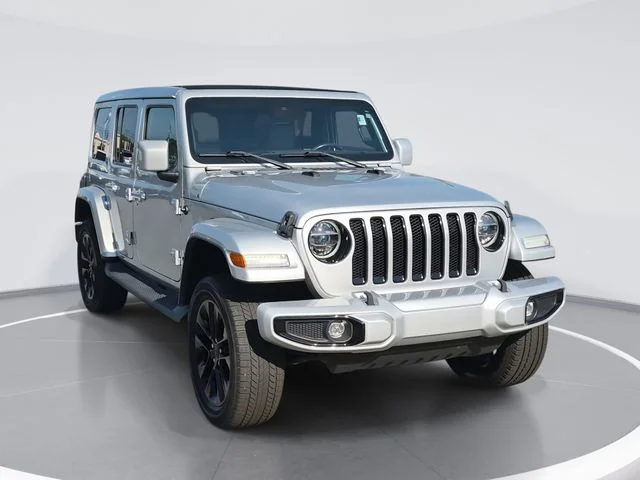 Used 2022 Silver Jeep Unlimited Sahara High Altitude image 1