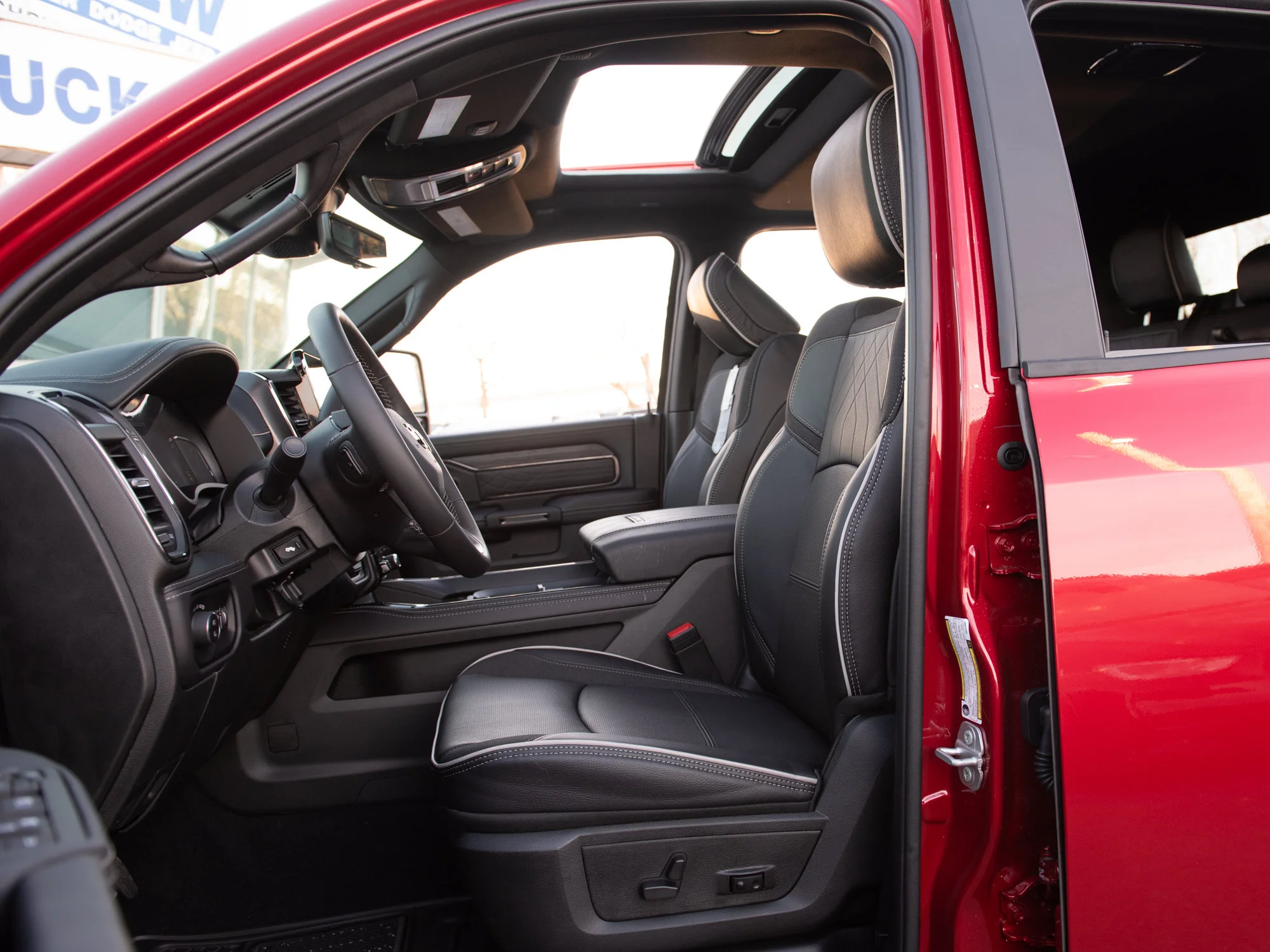 New 2027 Red RAM Limited Night* Mega Cab 4x4, Sunroof, Passenger Screen, Tow-Tech Plus Group image 28