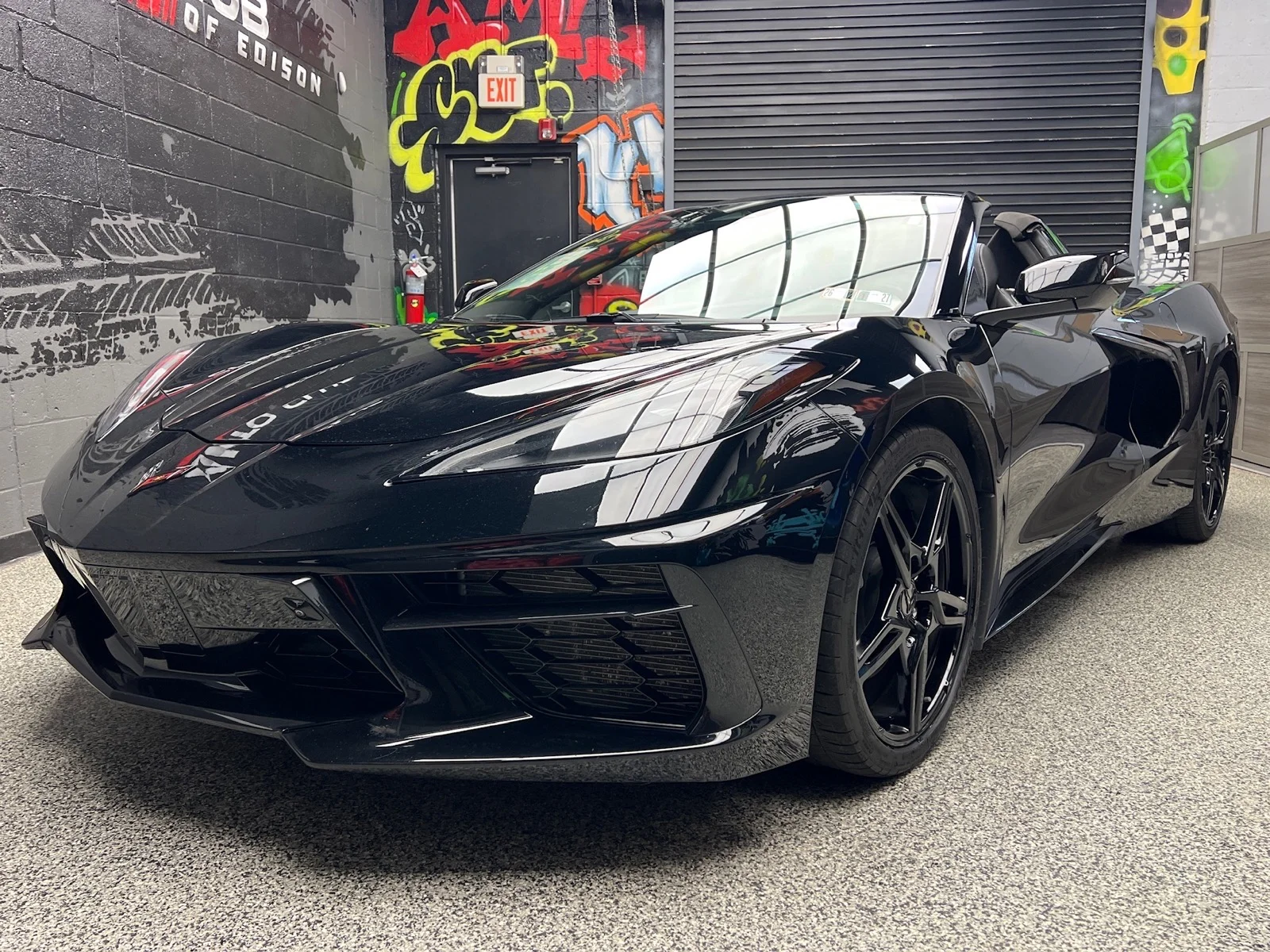 Used 2025 Black (gba) Chevrolet Stingray image 3