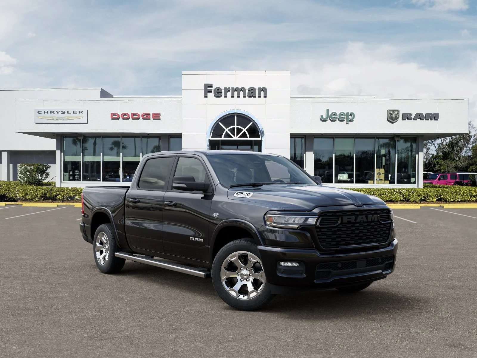 New 2026 Diamond Black Crystal Pearlcoat RAM Big Horn/Lone Star image 31