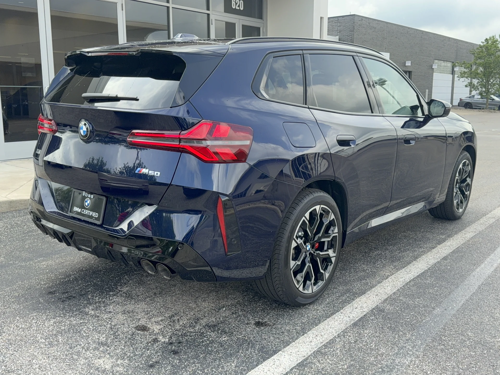 Certified Used 2026 BLUE BMW M50 xDrive image 3