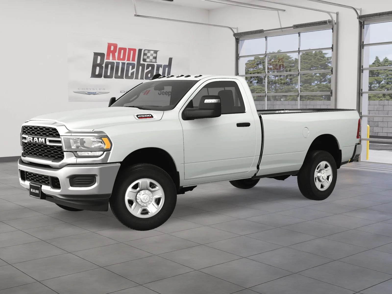 Used 2024 Bright White Clearcoat Ram Tradesman image 2