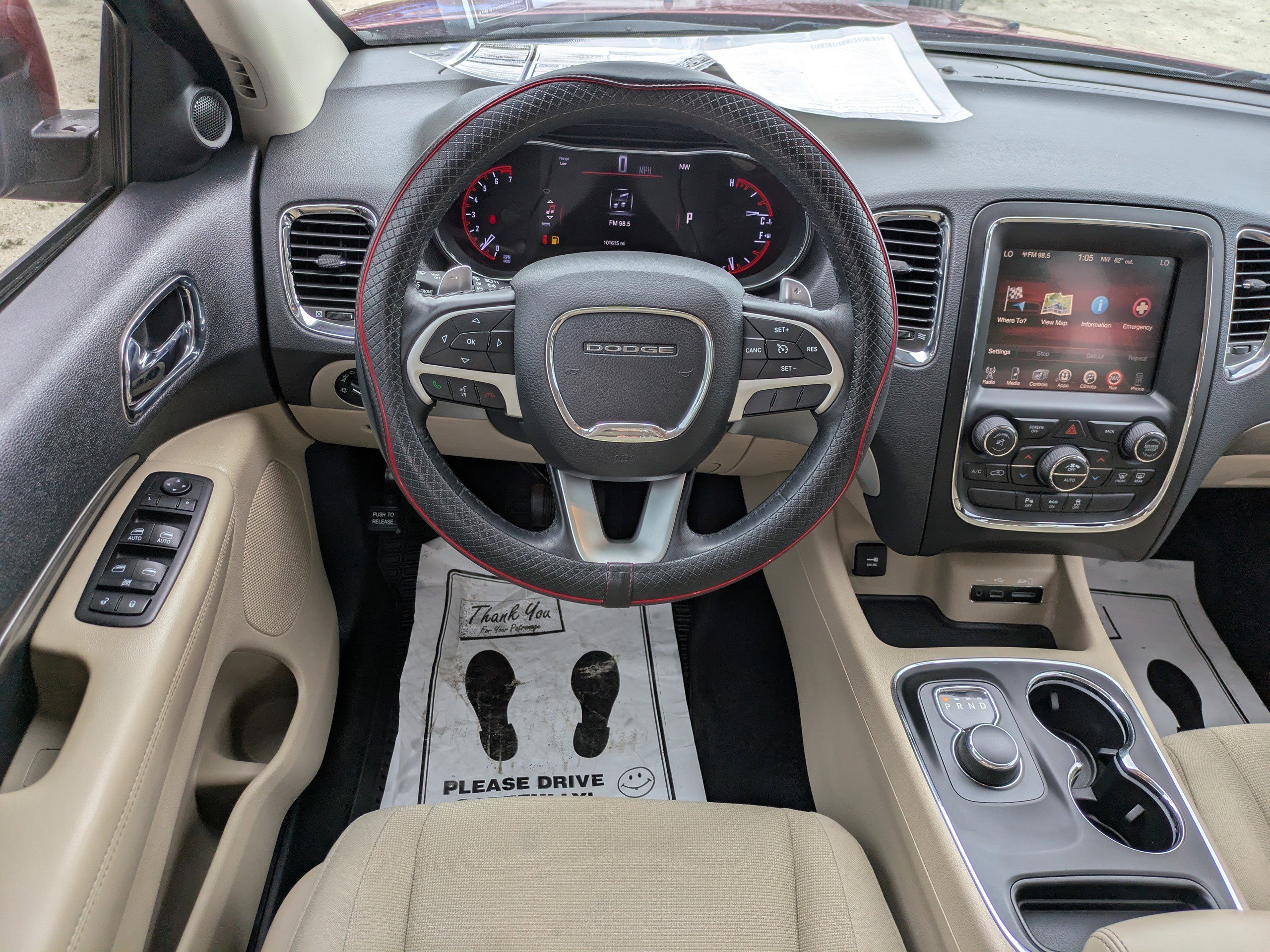 Used 2015 Deep Cherry Red Crystal Pearlcoat Dodge SXT image 13