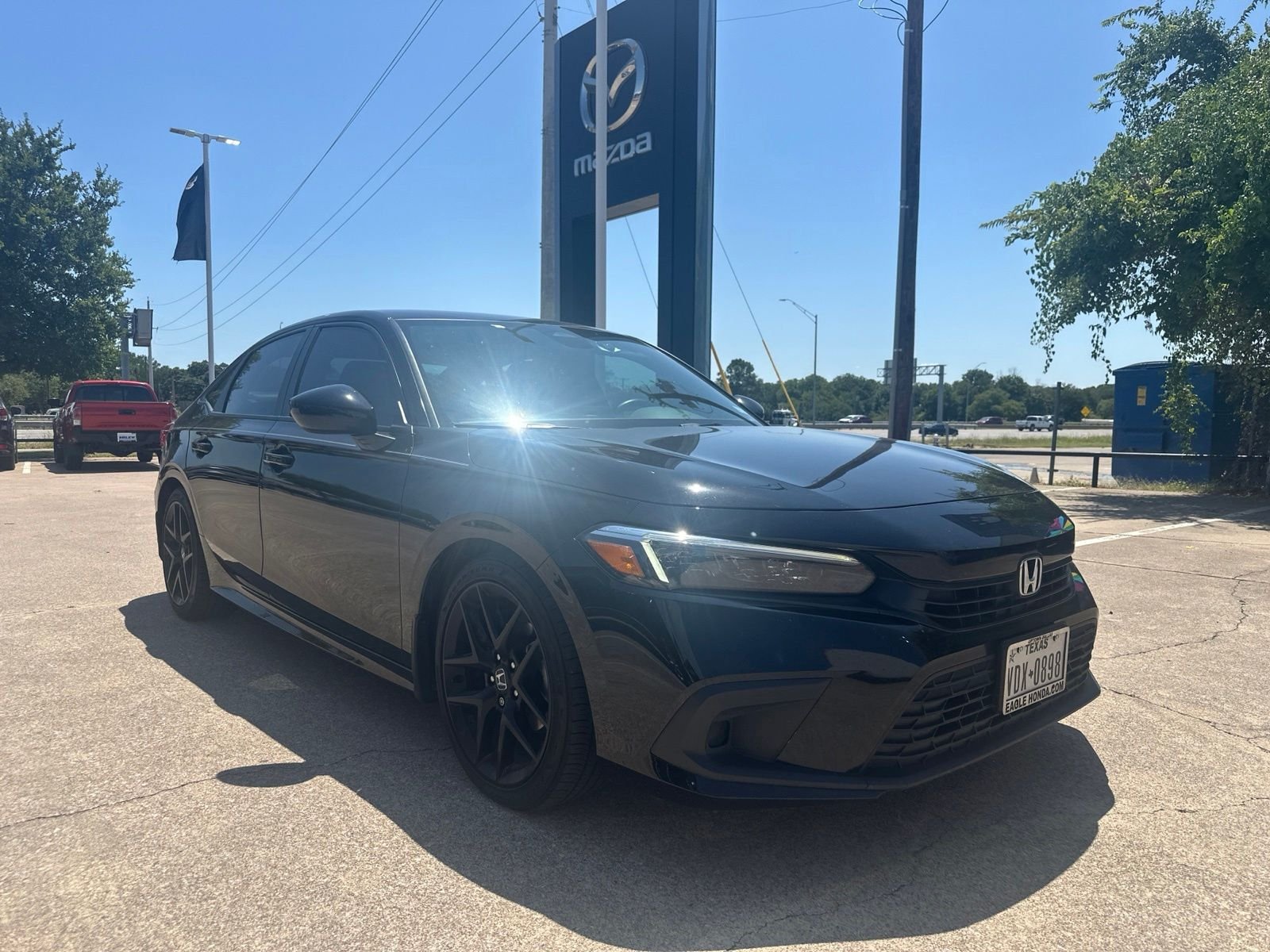 Used 2024 Crystal Black Pearl Honda Sport image 2