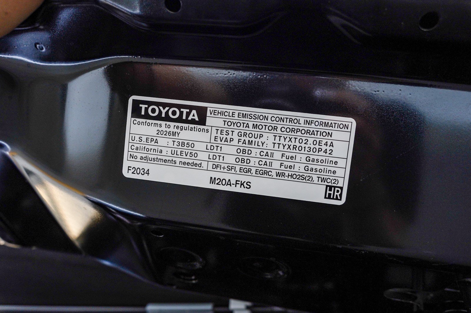 New 2026 Jet Black Toyota XLE image 13