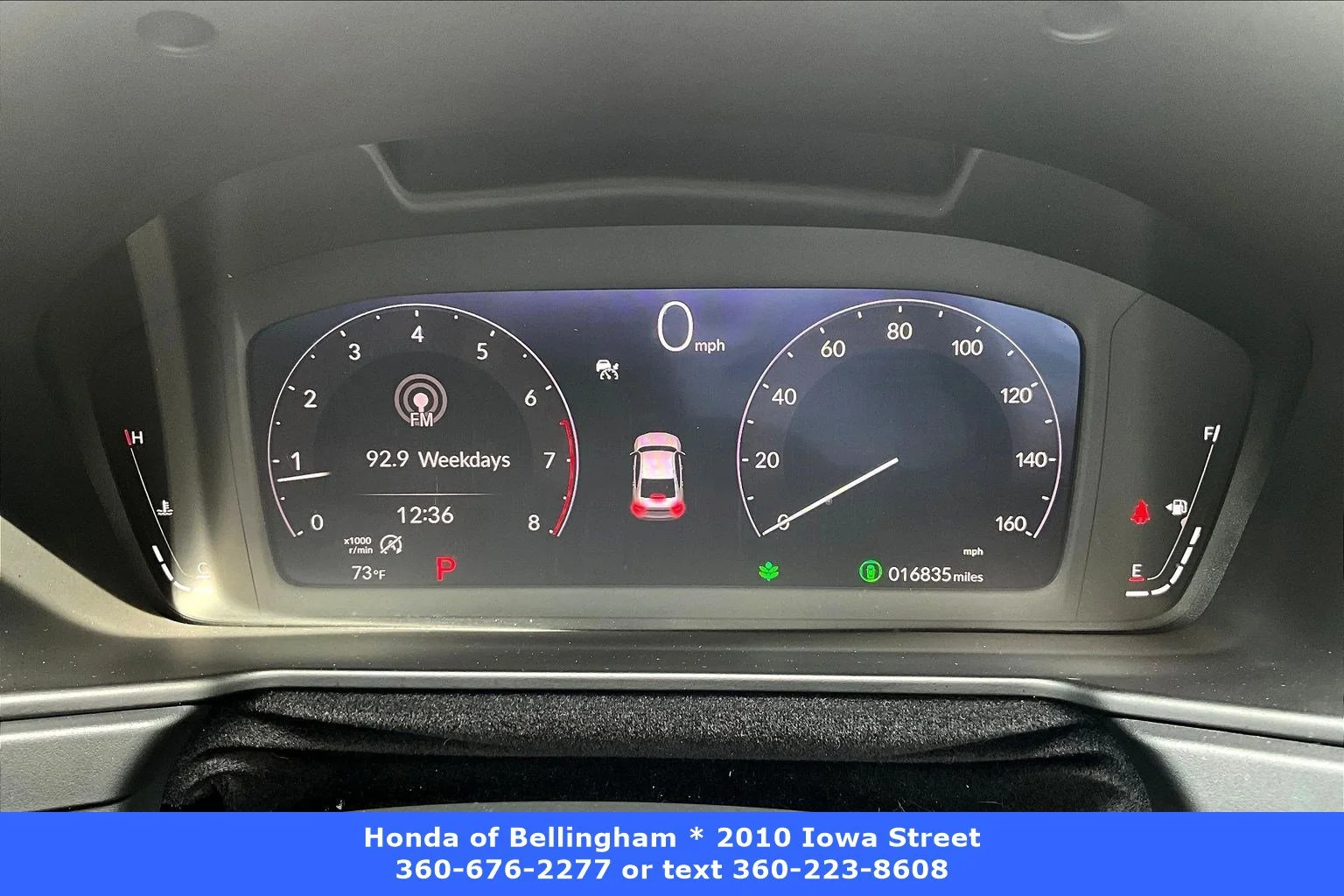 Used 2023 Canyon River Blue Metallic Honda 1.5T EX image 12