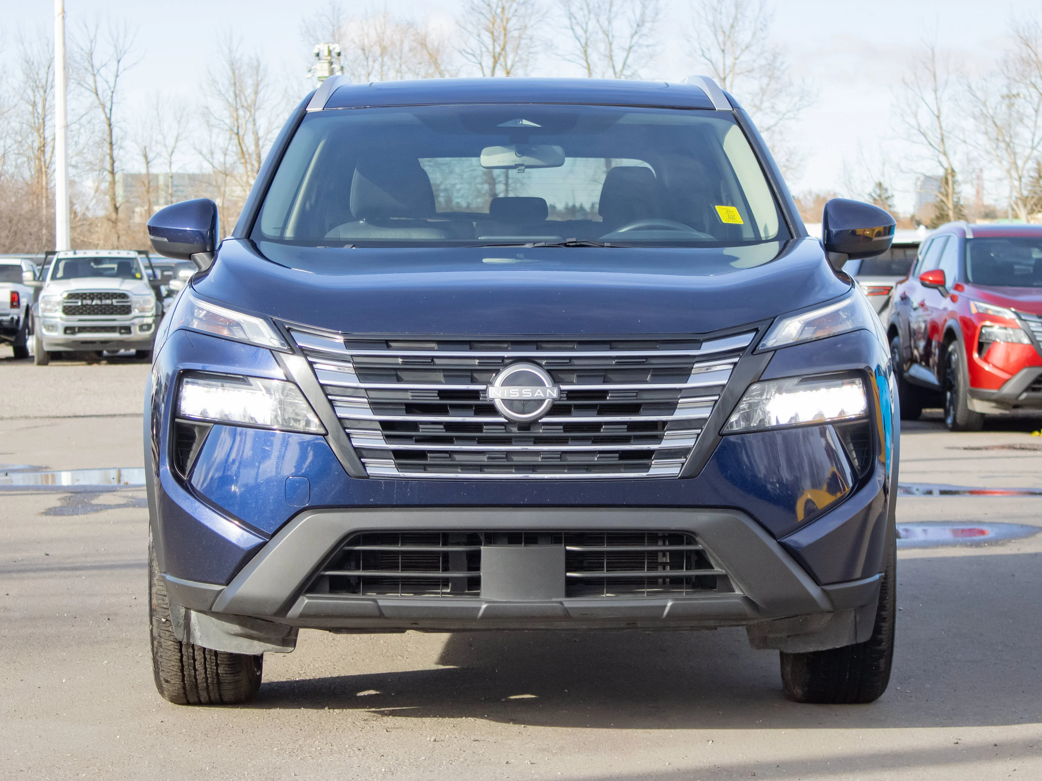 Used 2025 Blue Nissan SV* AWD, Heated Seats & Wheel, Panoramic Roof, Remote Start, ProPILOT Assist image 8