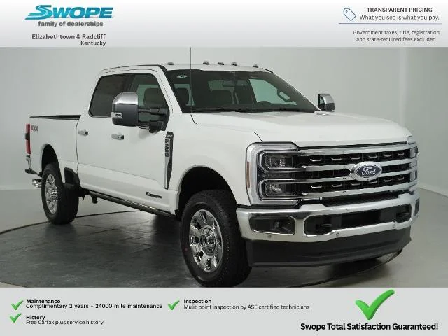 New 2026 Star White Metallic Tri-Coat Ford F-250® King Ranch® image 41