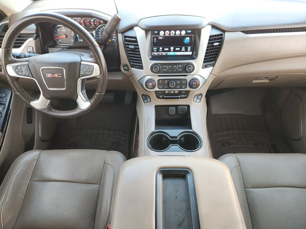 Used 2018 White Frost Tricoat GMC SLT image 26
