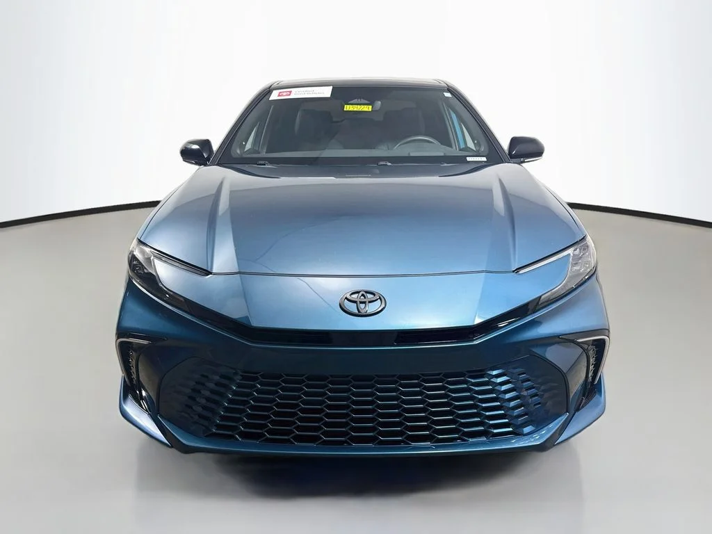 Certified Used 2025 Blu Toyota XSE image 2