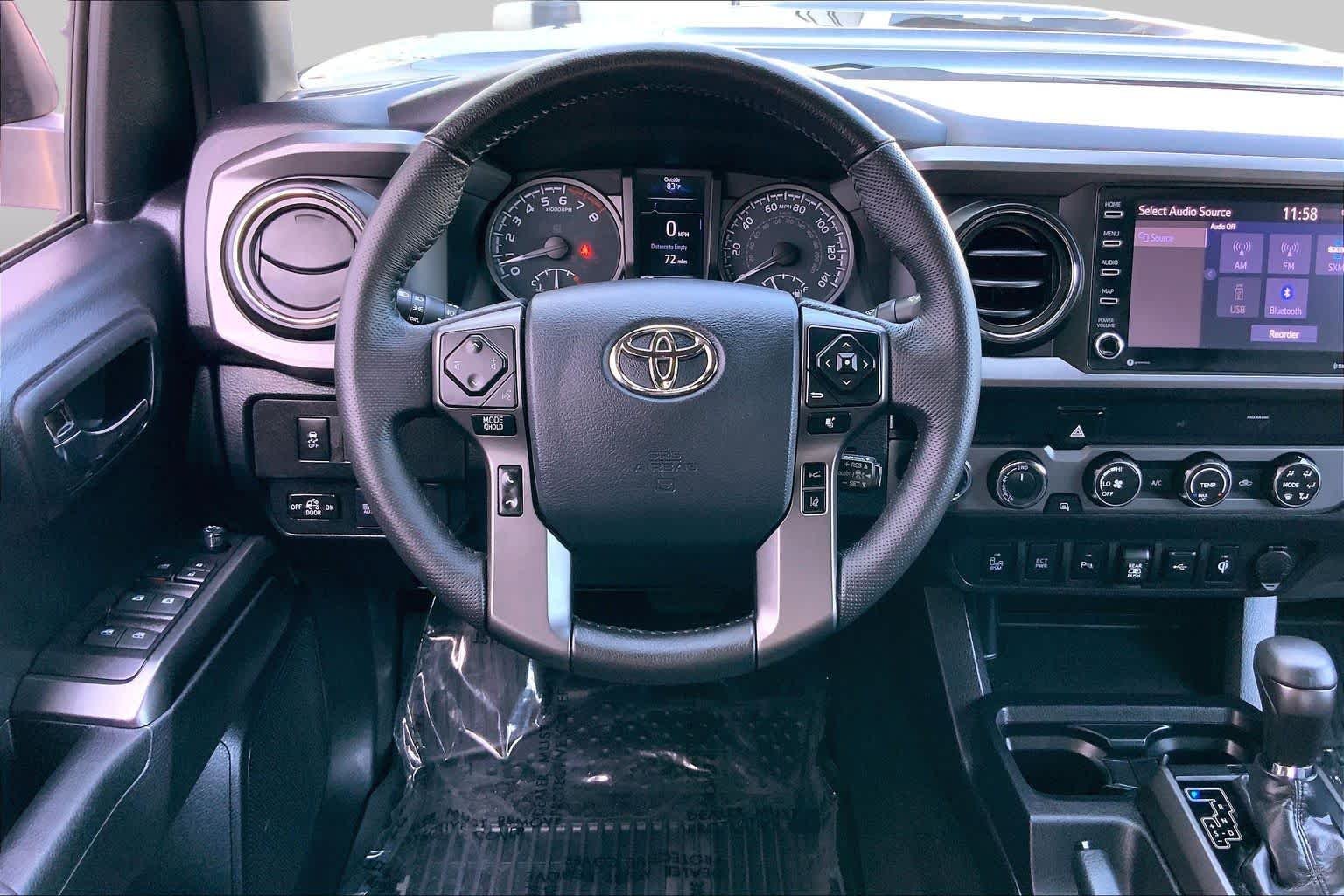 Used 2020 Midnight Black Metallic Toyota TRD Sport image 6