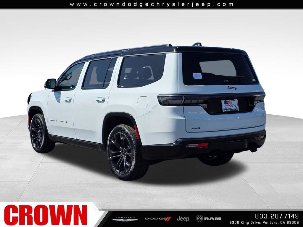 New 2026 Bright White Clear-Coat Exterior Paint Jeep Summit Obsidian image 7