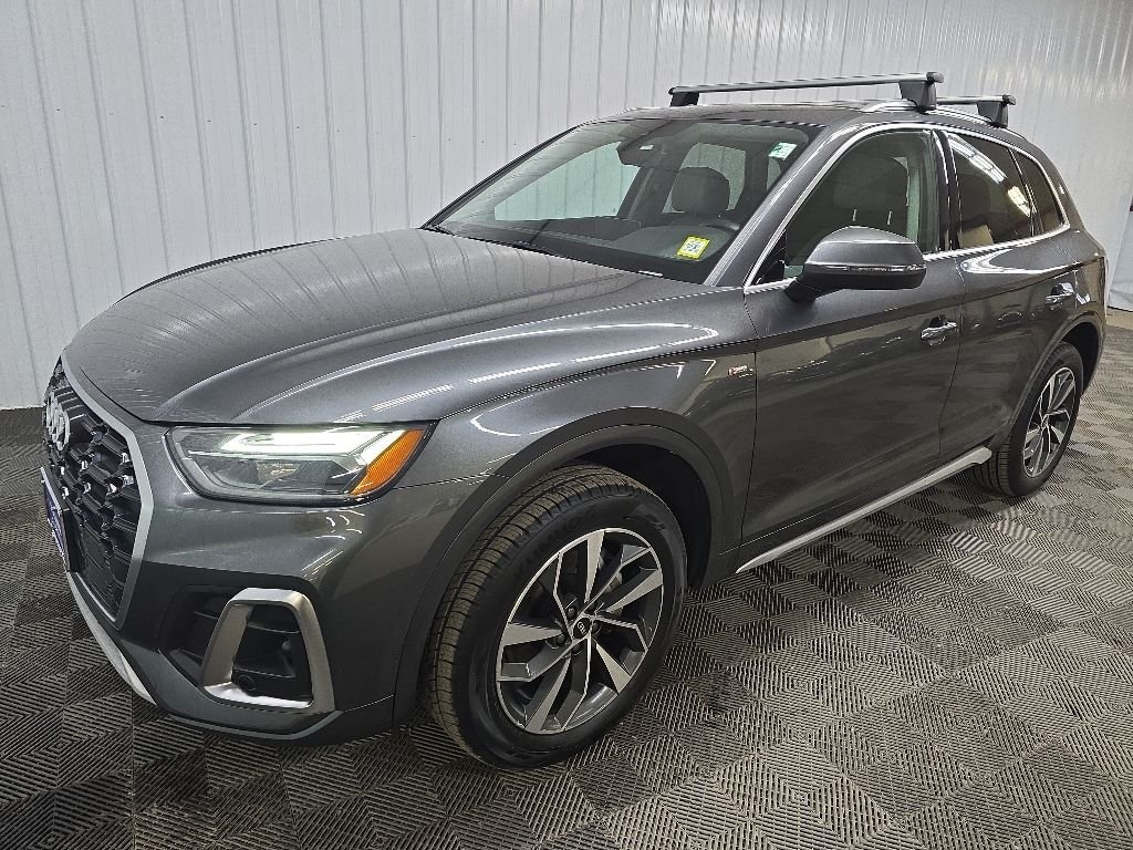 Used 2022 Gray Audi 45 S line Premium image 8