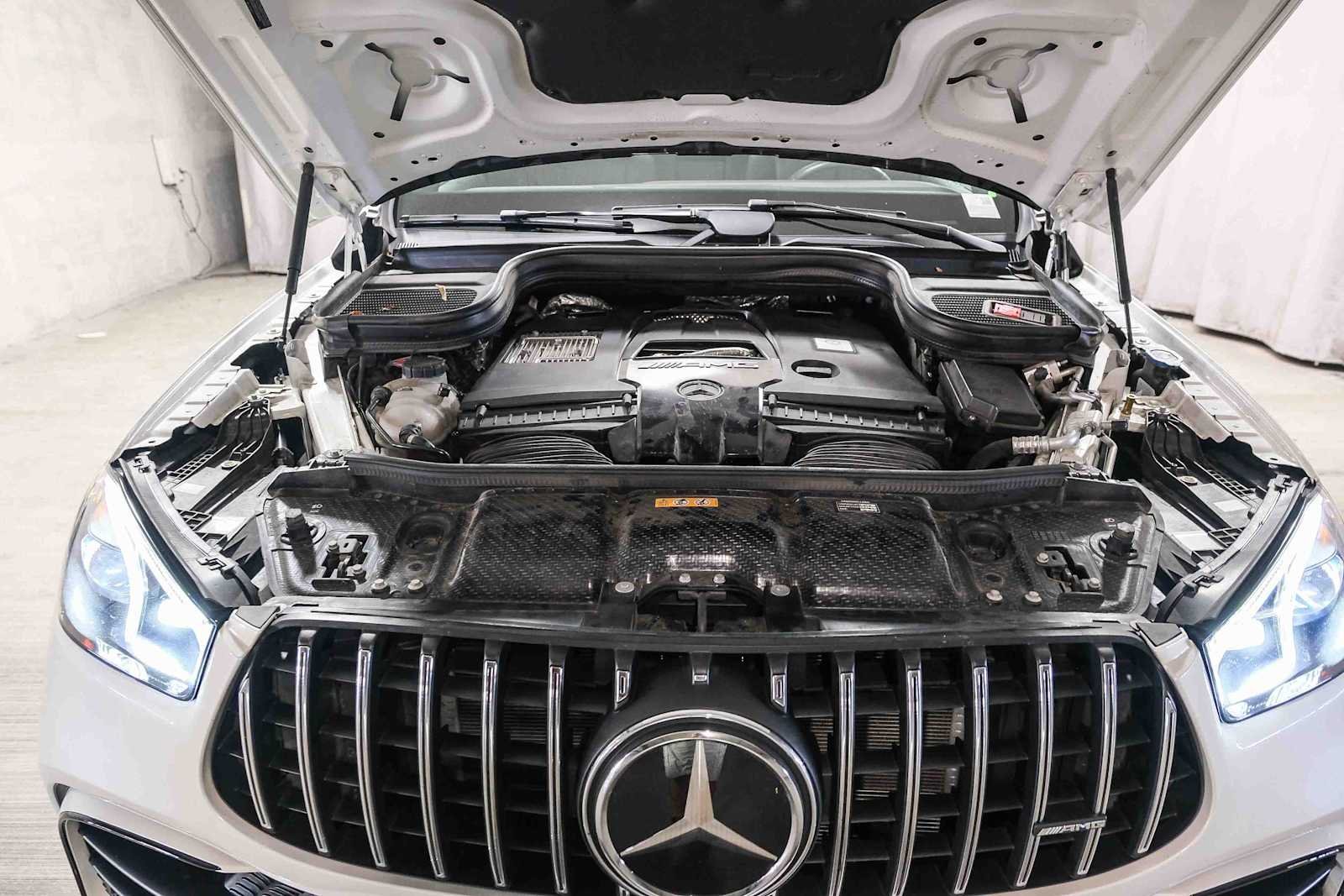 Certified Used 2022 MANUFAKTUR Diamond White Bright Mercedes-Benz AMG® GLE 63 S image 33