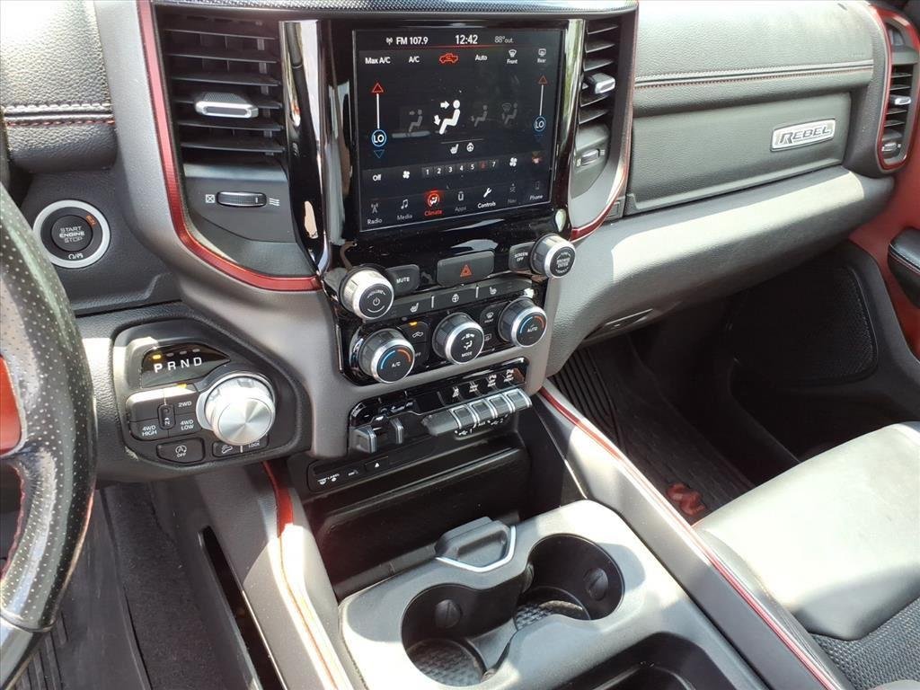 Used 2019 Granite Crystal Metallic Clearcoat Ram Rebel image 24