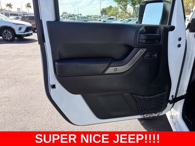 Used 2017 Bright White Clea Jeep Sport image 12