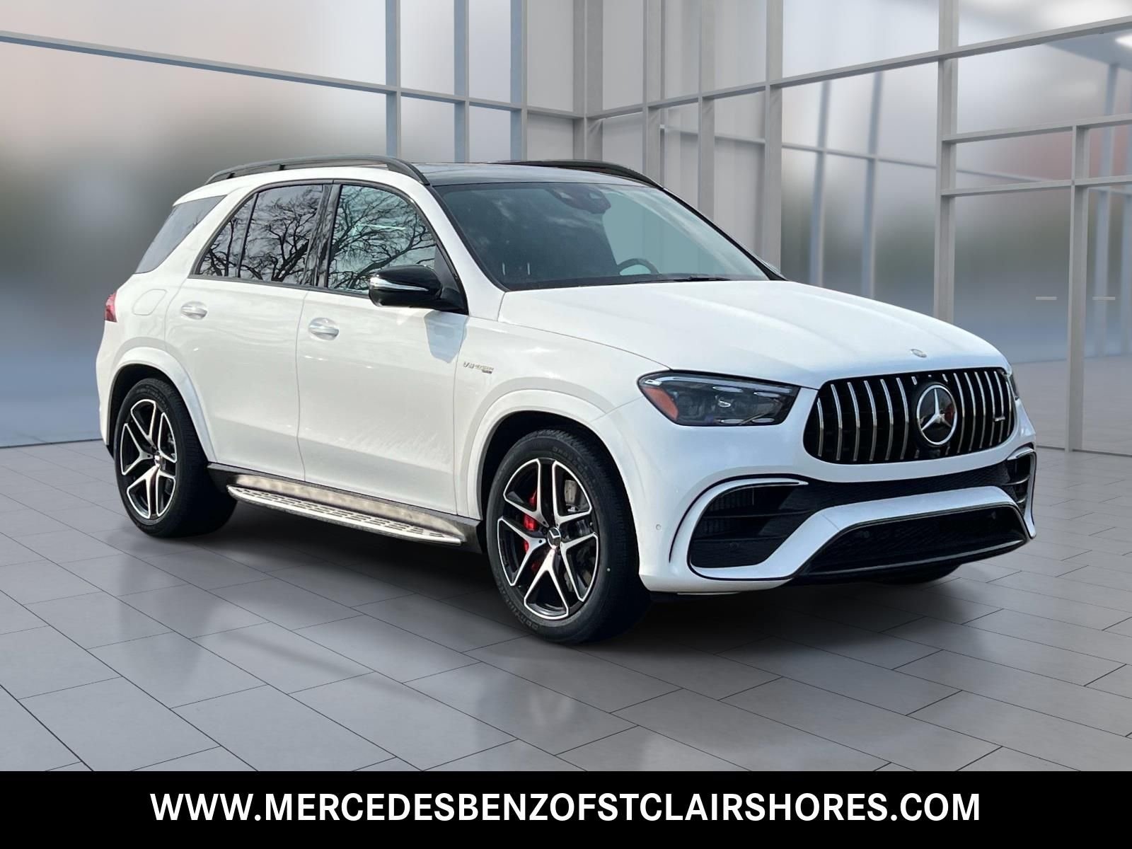 New 2026 Polar White Mercedes-Benz AMG® GLE 63 S 4MATIC+ SUV image 8