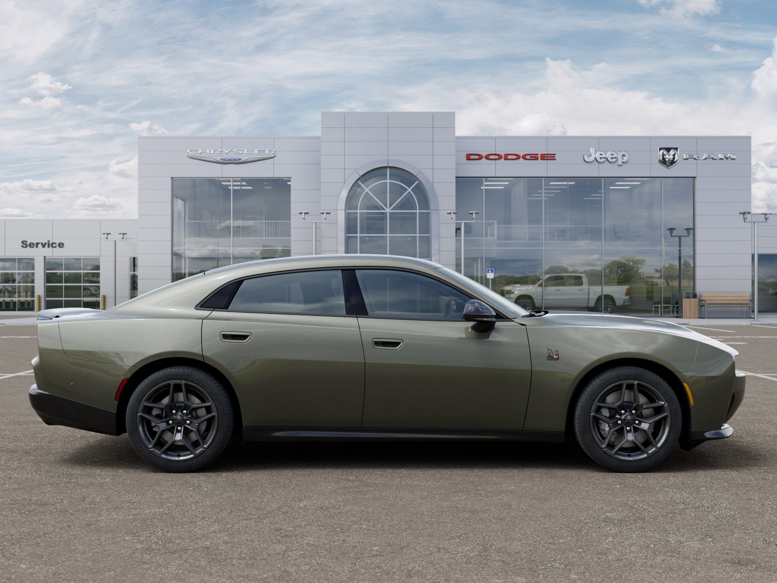 New 2026 Green Machine Exterior Paint Dodge R/T Scat Pack image 21
