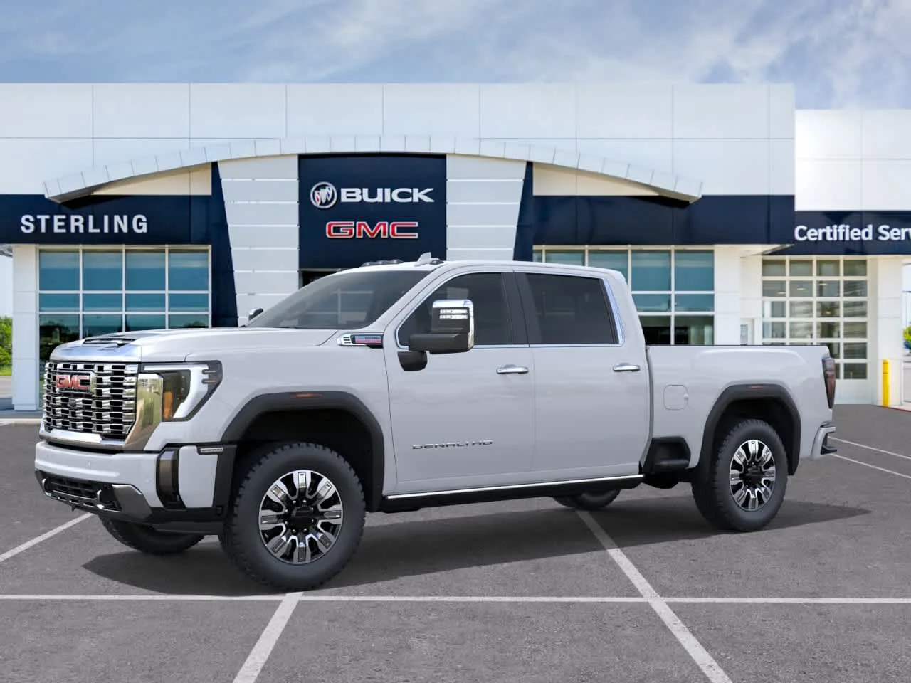 New 2026 Glacier White Tricoat GMC Denali image 2