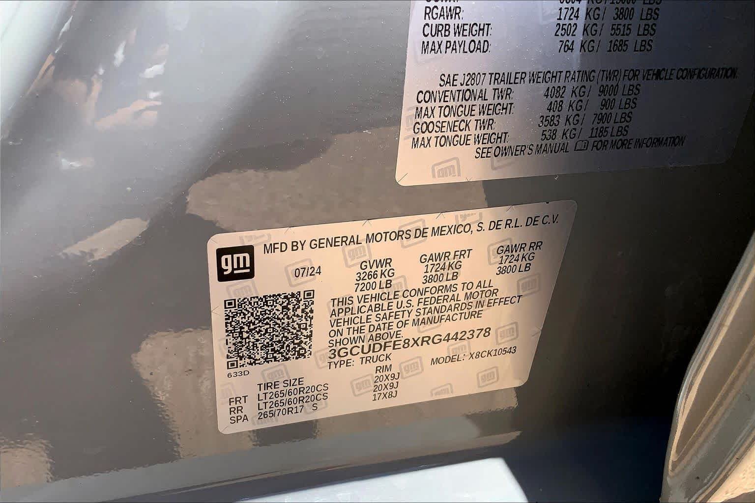 Certified Used 2024 Slate Gray Metallic Chevrolet LT Trail Boss image 37