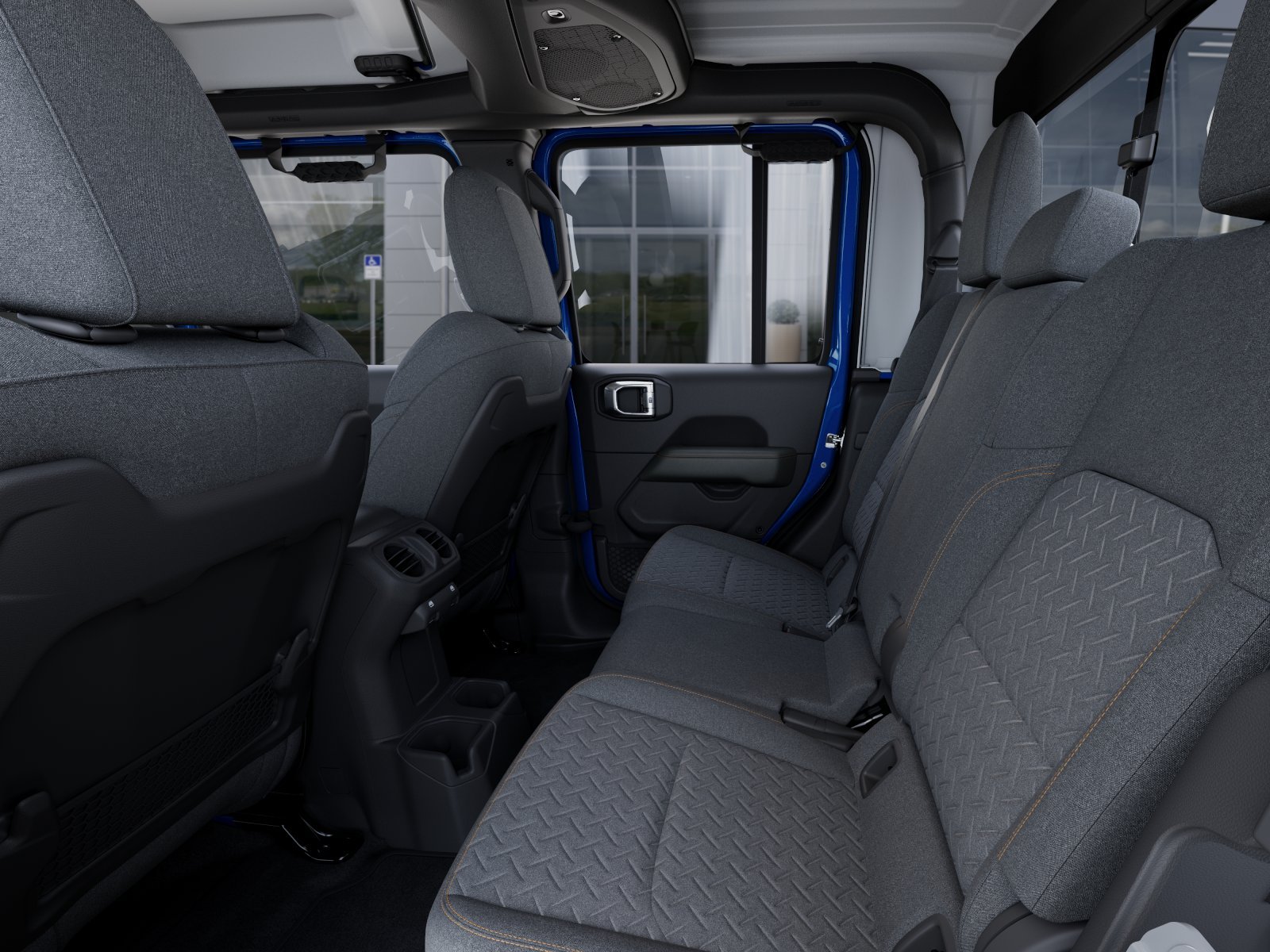 New 2026 Hydro Blue Pearl-Coat Exterior Paint Jeep Mojave image 57