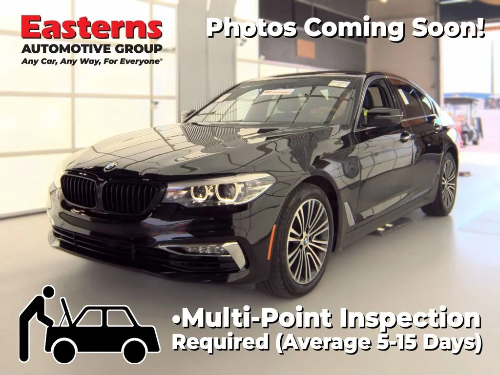 Used 2018 Black BMW 530i xDrive image 1