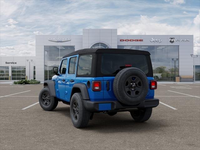 New 2026 Hydro Blue Pearlcoat Jeep 4-Door Sport 4x4 image 29