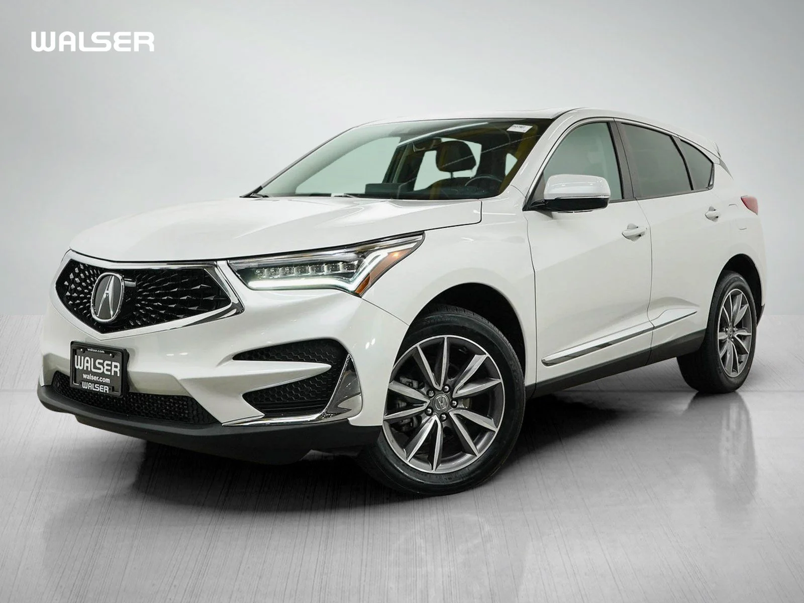 Used 2021 White Acura 4D SUV SH AWD W/TECHNOLOGY image 1