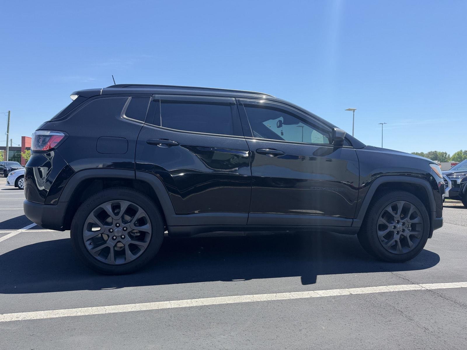 Used 2021 Diamond Black Crystal Pearlcoat Jeep 80th Anniversary image 5
