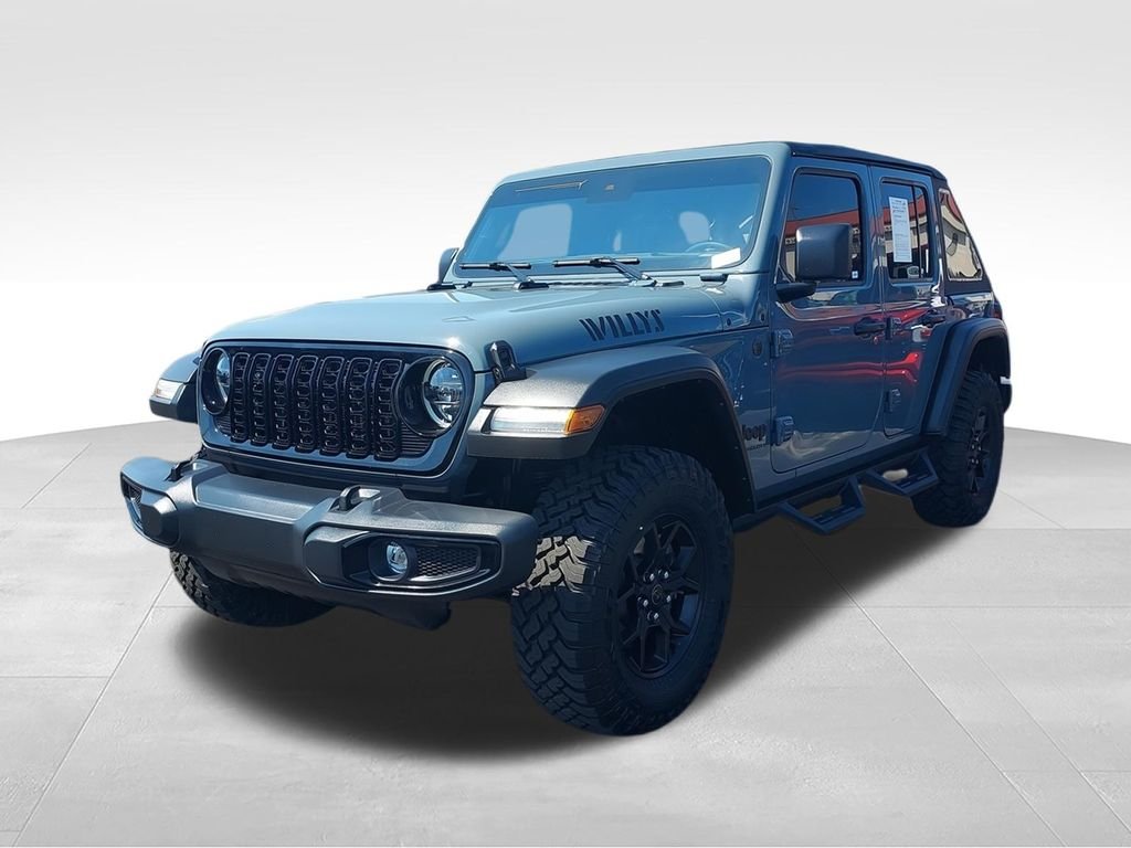 Certified Used 2024 Gray Jeep Sport image 4