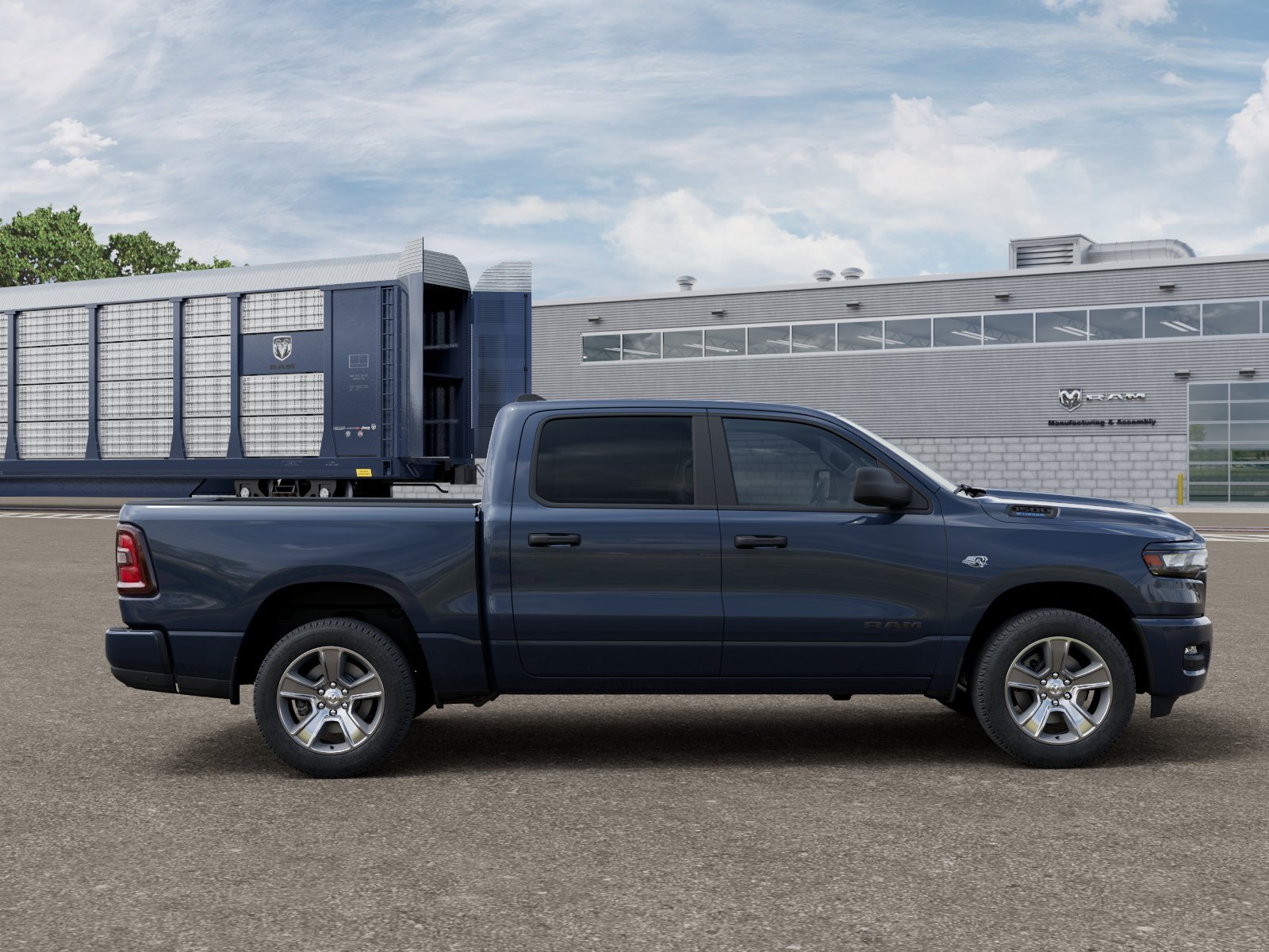 New 2026 Forged Blue Metallic Exterior Paint RAM  image 12