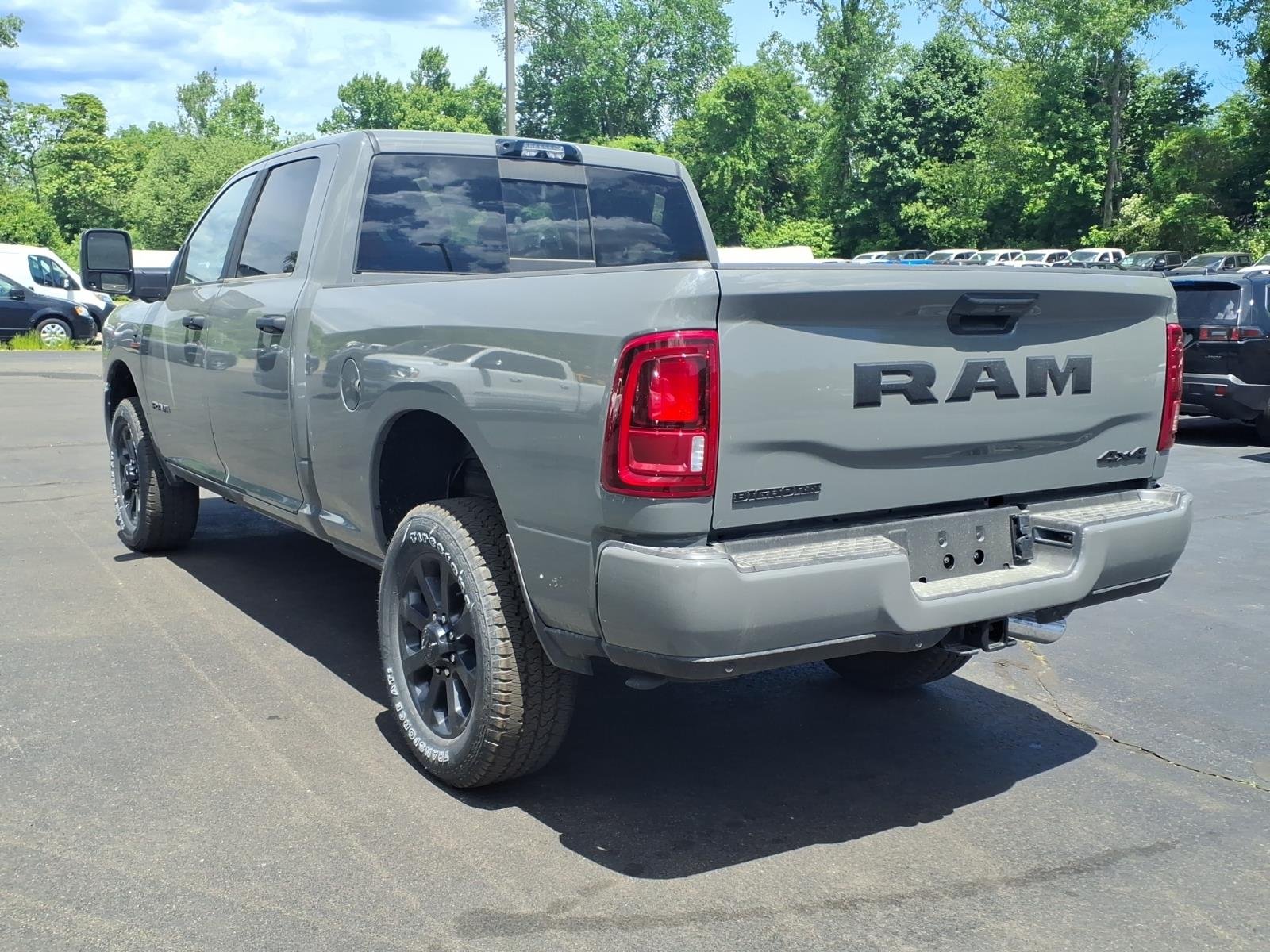 New 2026 Ceramic Gray Clear-Coat Exterior Paint RAM Big Horn image 4