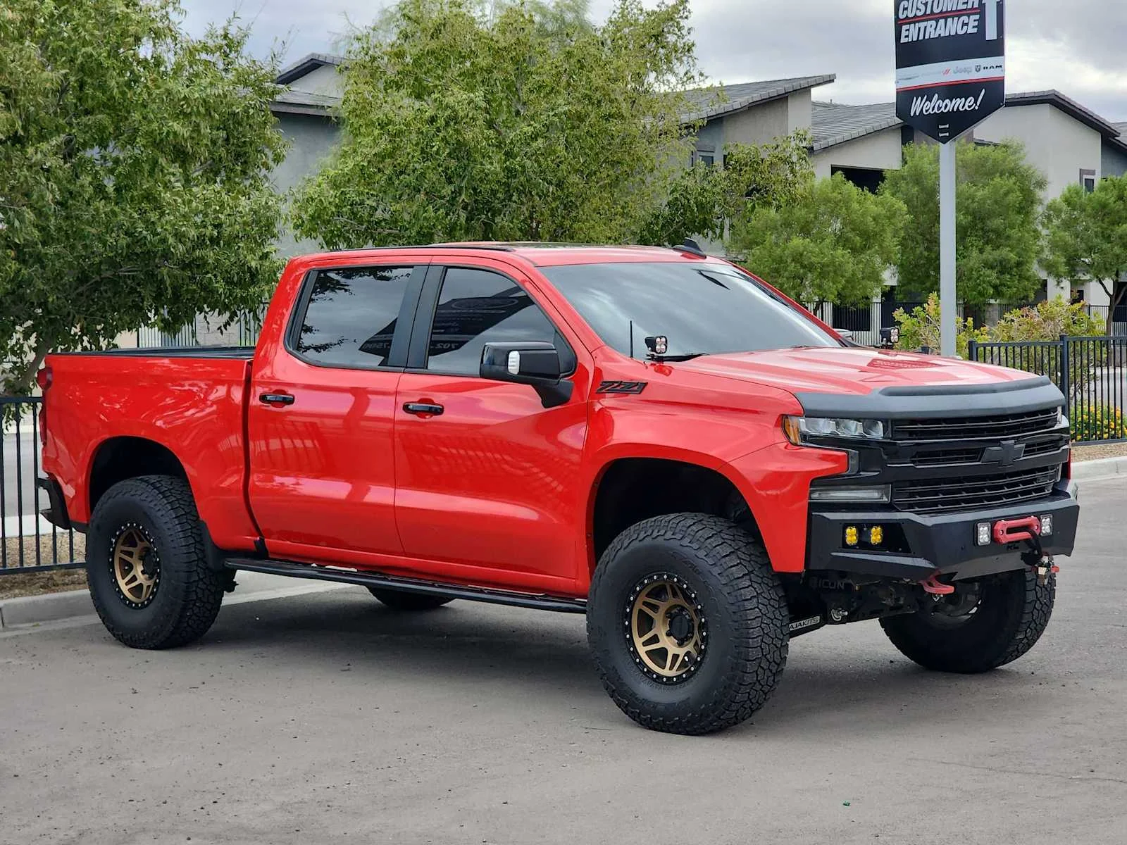 Used 2020 Red Hot Chevrolet LT Trail Boss image 2