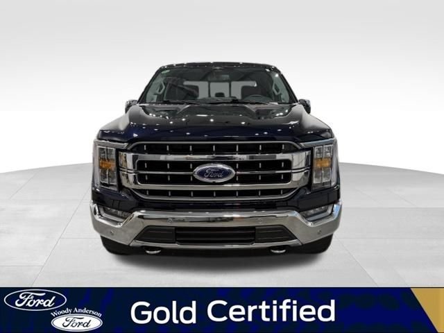 Certified Used 2023 Blue Metallic Ford Lariat image 4