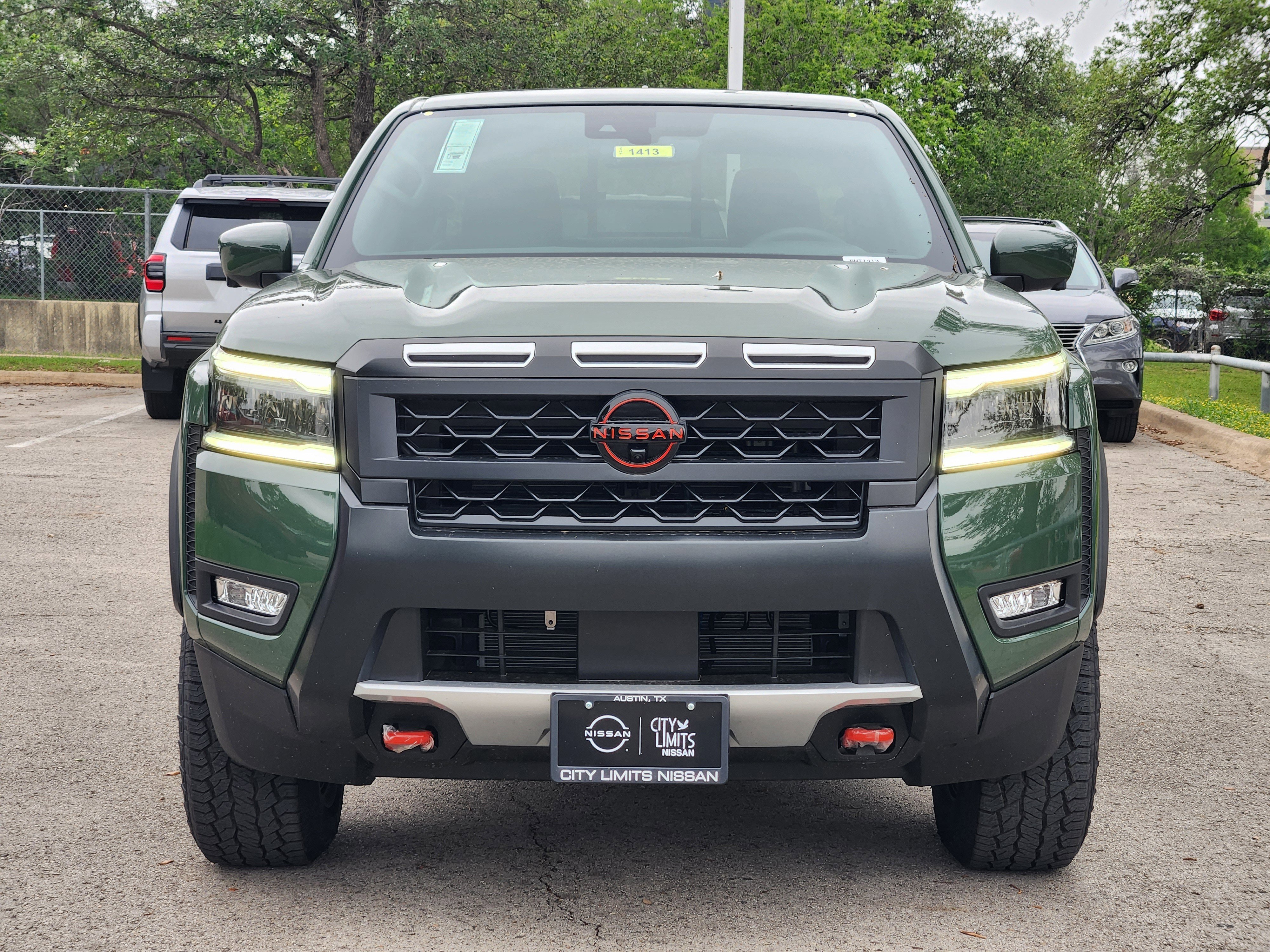 New 2026 Tactical Green Metallic Nissan Crew Cab PRO-X® image 2