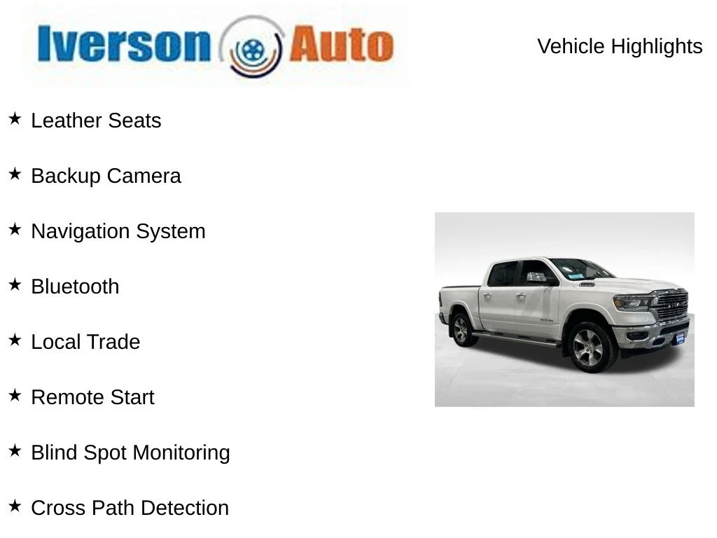 Used 2020 White Ram Laramie image 2