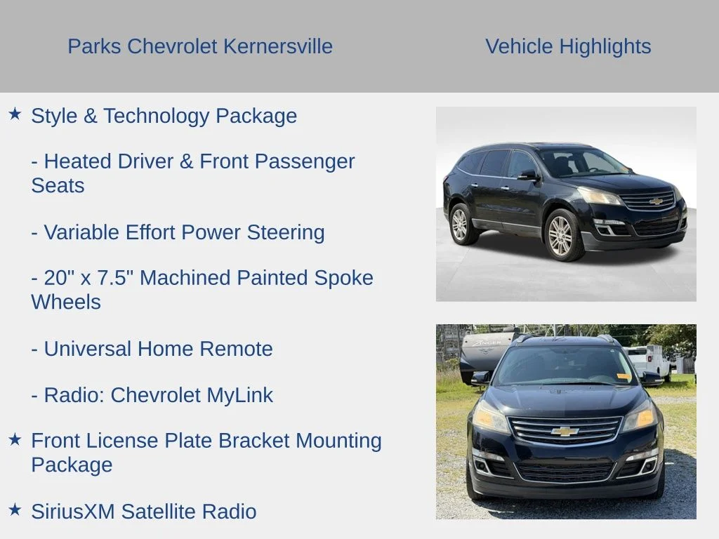 Used 2015 Black Chevrolet LT image 16