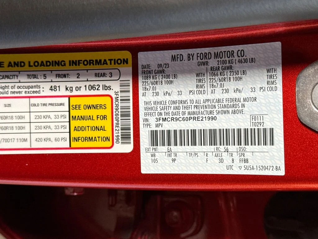Used 2023 Red Ford Outer Banks image 28