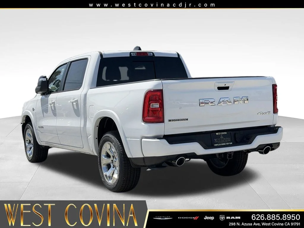 New 2026 Bright White Clear-Coat Exterior Paint RAM Big Horn/Lone Star image 10