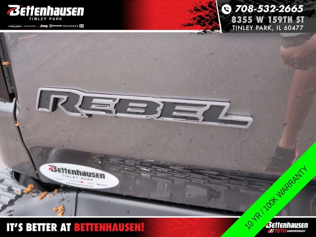 New 2026 Granite Crystal Metallic Clear-Coat Exterior Paint RAM Rebel image 9