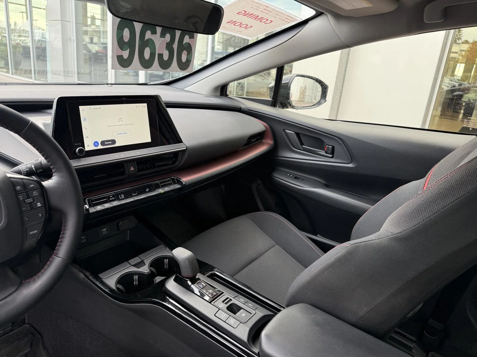 Used 2025 Midnight Black Metallic Toyota SE image 15